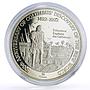 Turks and Caicos Islands 20 crowns Columbus Caribbean silver coin 1991