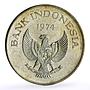 Indonesia 2000 rupiah Javan Tiger silver coin 1974