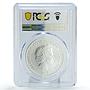 Cook Islands 5 dollars Upper Deck Tarasenko Hockey MS70 PCGS silver coin 2017