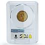 Mexico 1000 pesos ATLAN Monetary Reform Unissued Type MS65 PCGS bronze coin 1991