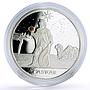 Congo 10 francs Wise Men Biblical Magi Caspar Camel proof silver coin ND 2005