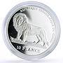 Congo 10 francs Wise Men Biblical Magi Melchior Horse proof silver coin ND 2005