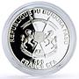 Burkina Faso 500 francs Conservation Roller Bird Fauna proof silver coin 2013