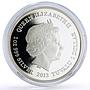 Tuvalu 1 dollar Seafaring Flying Dutchman Ship Clipper proof silver coin 2013