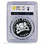 Bulgaria 10 leva Conservation Wildlife Monk Seal Fauna PR67 PCGS Ag coin 1999