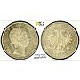 Austria 1 florin Franz Joseph I Coinage KM-2219 MS62 PCGS silver coin 1861 A