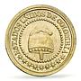 Colombia 1 1/4 centavo Libertad Liberty Cap Hat KM-173 MS64 PCGS CuNi coin 1874