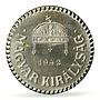 Hungary 2 filler Miklos Horthy RESTRIKE PROOF Variety KM-518 PR66 PCGS coin 1942