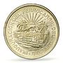 Mexico 5 pesos Southeastern Railroad Opening Train MS65 PCGS silver coin 1950