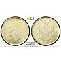 Romania 500 lei King Mihai Michael I Coinage KM-65 MS63 PCGS silver coin 1944