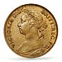 Great Britain 1 penny Regular Coinage Queen Victoria MS62 PCGS bronze coin 1887