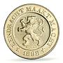 Belgium 10 centimes Leopold II Coinage Lion Arms KM-42 MS66 PCGS CuNi coin 1898