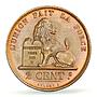Belgium 2 cents Leopold II Coinage Lion Arms French Legend MS64 PCGS coin 1870