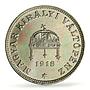 Hungary 20 filler Charles IV RESTRIKE PROOF Variety KM-498 PR66 PCGS coin 1918