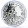 Andorra 10 diners Holy Helpers Saint Christopher Angel proof silver coin 2010