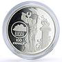 Angola 100 kwanzas Sydney Summer Olympic Games Opera House silver coin 1999