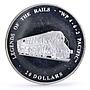 Liberia 20 dollars Railways Railroads Trains 462 Pacific proof silver coin 2003