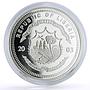 Liberia 20 dollars Railways Railroads Trains EMD Zephyr proof silver coin 2003