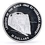 Liberia 20 dollars Railways Railroads Trains EMD Zephyr proof silver coin 2003