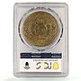 Belgium Ghent 5 franken German Occupation Coinage KM-Tn6 UNC PCGS coin 1917