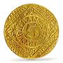 Belgium Ghent 5 franken German Occupation Coinage KM-Tn6 UNC PCGS coin 1917