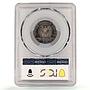 Italy Vatican 5 lire Sede Vacante Dove Bird Sun KM-20 MS66 PCGS silver coin 1939