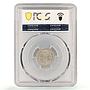 Netherlands 5 cents Queen Wilhelmina Coinage KM-137 MS64 PCGS CuNi coin 1908