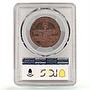 Bulgaria 10 stotinki Ferdinand I Election PATTERN MS64 PCGS copper coin 1887