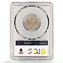 Argentina 10 centavos Regular Coinage Libertad Liberty MS63 PCGS CuNi coin 1910