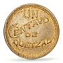 Guatemala 1 centavo Regular Coinage KM-237a MS62 PCGS bronze coin 1925