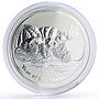 Australia 8 dollars Lunar Calendar II Year of the Mouse 5 oz silver coin 2008