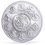 Mexico 5 onzas Libertad Angel of Independence 5 oz silver coin 2000