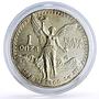 Mexico 1 onza Libertad Angel of Independence silver coin 1988