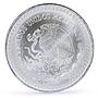 Mexico 1 onza Libertad Angel of Independence silver coin 1992