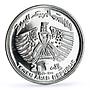Yemen Arab Republic 2 rials Moon Landing Apollo 11 Rocket Space silver coin 1969