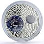 Italy 5 euro Lunar Moon Landing 50th Anniversary Space proof silver coin 2019
