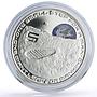 Italy 5 euro Lunar Moon Landing 50th Anniversary Space proof silver coin 2019