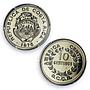 Costa Rica 10 centimos Regular Coinage BCCR KM-185.2 PR69 PCGS CuNi coin 1976