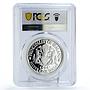 Sealand 1 dollar Sea Treasures Orca Whale Fauna X#9 PR70 PCGS silver coin 1994
