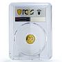 Latvia lats Culture Architecture Riga Art Nouveau Mask PR69 PCGS gold coin 2005