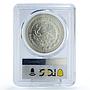 Mexico 1 onza Libertad Angel of Independence MS68 PCGS silver coin 1997