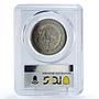 Mexico 5000 pesos Oil Industry Nationalization UNC PCGS CuNi coin 1988