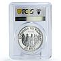 Philippines 25 piso General MacArthur Birth Politics PR70 PCGS silver coin 1980