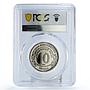 Spitzbergen 10 tk Global Warming Threat Probe TRIAL PR70 PCGS CuNi coin 2016