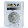 Ukraine 1 hryvnia Archangel Michael Archistratus MS69 PCGS silver coin 2021