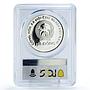 Vietnam 100 dong Seafaring Savannah Ship Clipper PR69 PCGS silver coin 1991