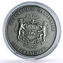 Gabon 1000 francs African Ounce Wildlife Snake Fauna silver coin 2013