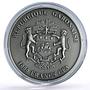 Gabon 1000 francs African Ounce Wildlife Baby Elephants Fauna silver coin 2013