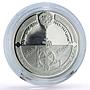 Kuwait 5 dinars Oil Shipment Exporting 50th Anniversary proof silver coin 1996