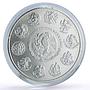 Mexico 5 pesos Conservation Wildlife Berrendo Antelope Fauna silver coin 2000